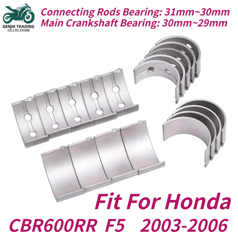 Biela y Cojinete Principal del - Motorcycle Crankshaft reseña y precio