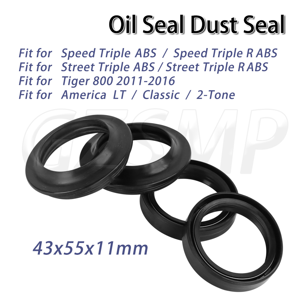 Sello de aceite y polvo de 43x - Motorcycle Oil Filter reseña y precio